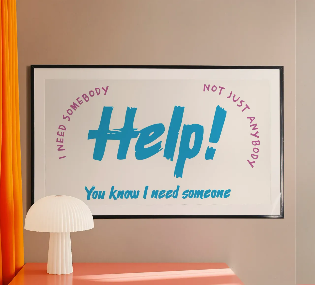 Help! Poster von Gunawan Rb