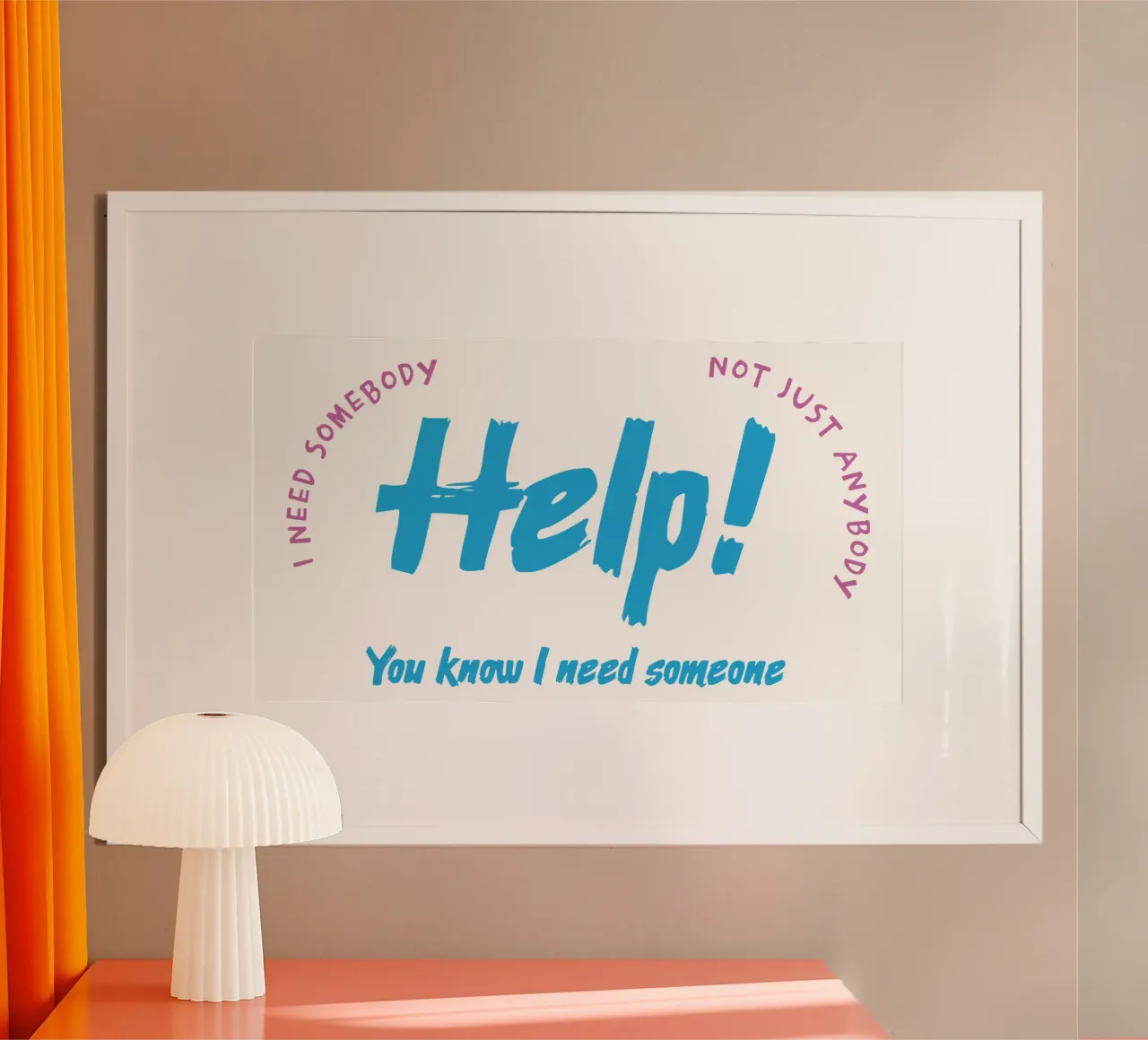 Help! Poster von Gunawan Rb