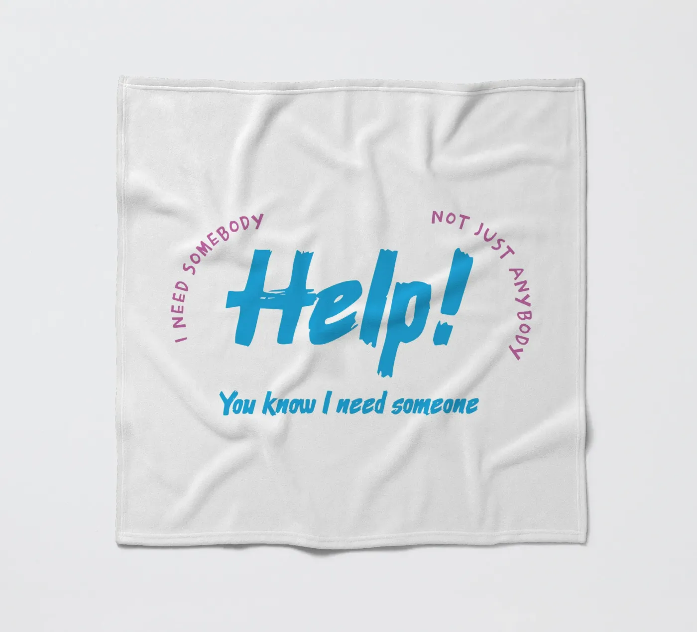 Aiuto! coperta in pile da Gunawan Rb