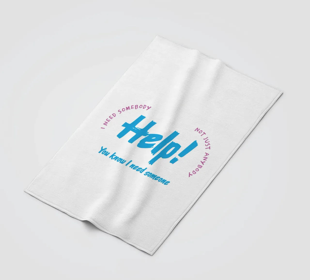 Help! fleecedeken van Gunawan Rb