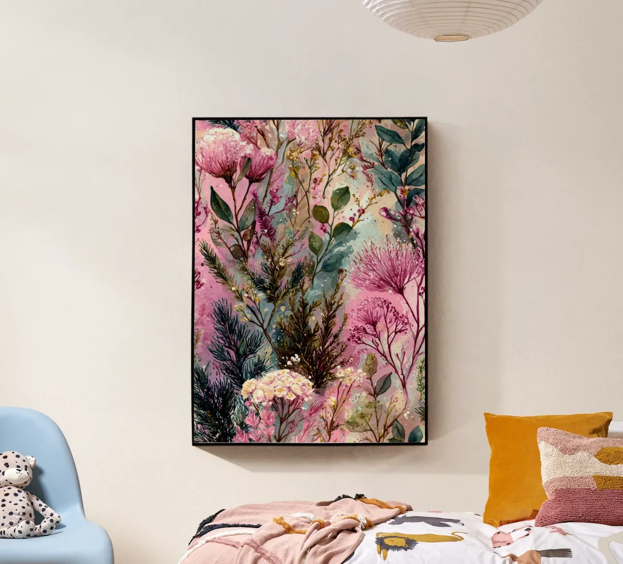 Fiori rosa plexiglass da Justyna Jaszke JBJart