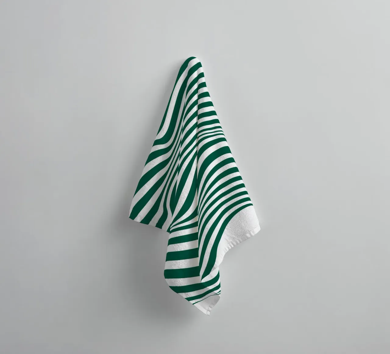 Bauhaus Waves | Abstract Line Poster towel by Studio Vibe
