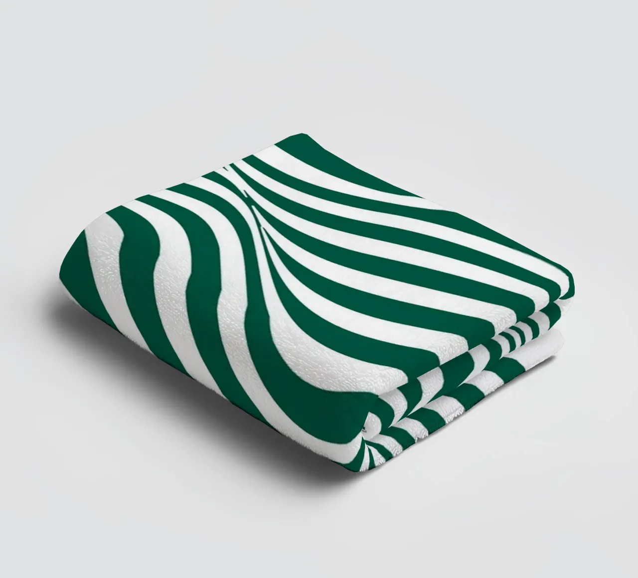 Bauhaus Waves | Abstract Line Poster towel by Studio Vibe