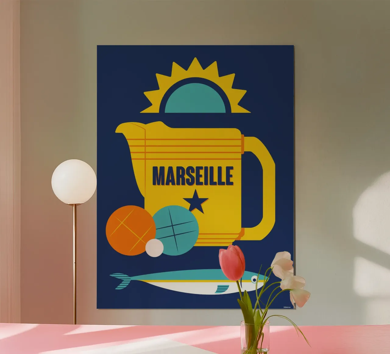 I simboli di Marsiglia carta hahnemühle da Raphaël Delerue