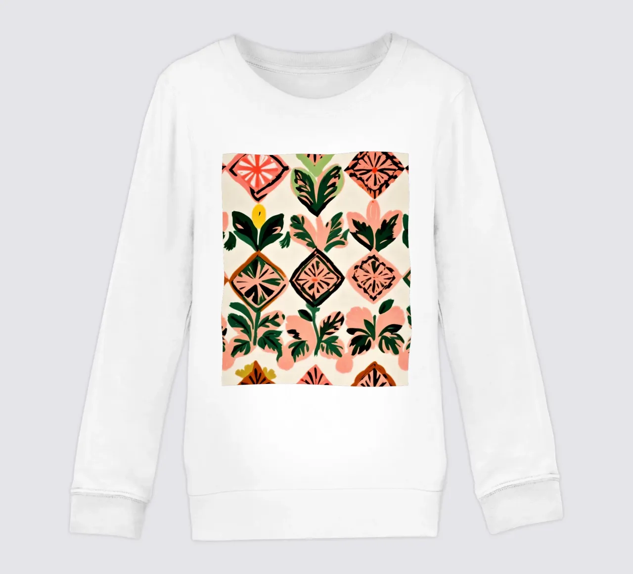 Azulejos y botánicos sudadera para niño de 83oranges
