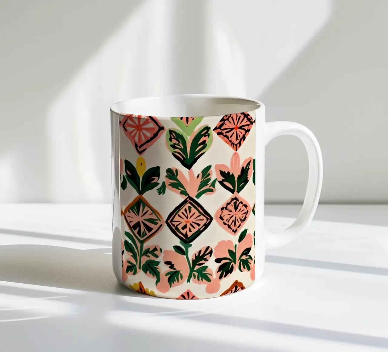 Piastrelle e prodotti botanici tazza in ceramica da 83oranges