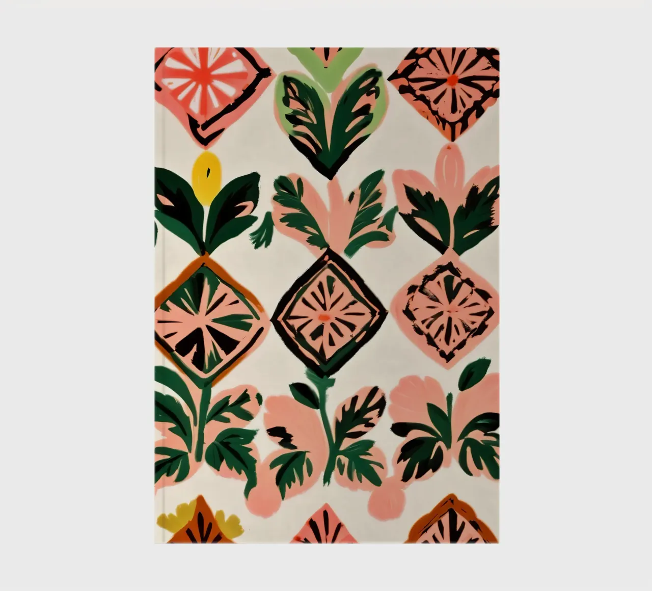 Tiles & Botanicals notebook by 83oranges