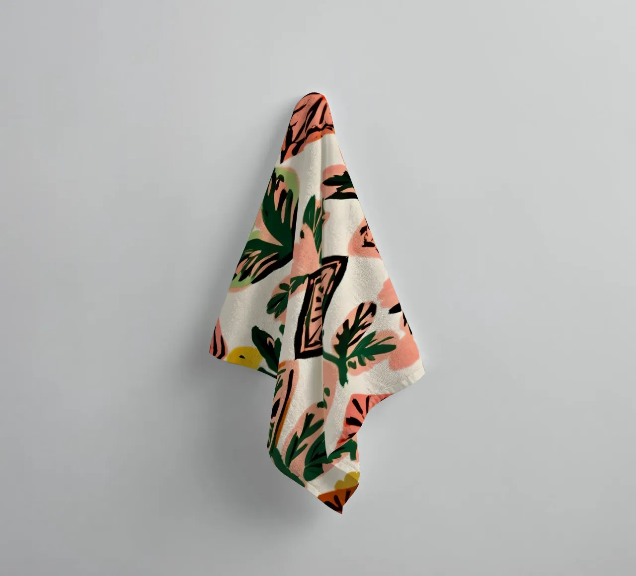 Tiles & Botanicals towel by 83oranges