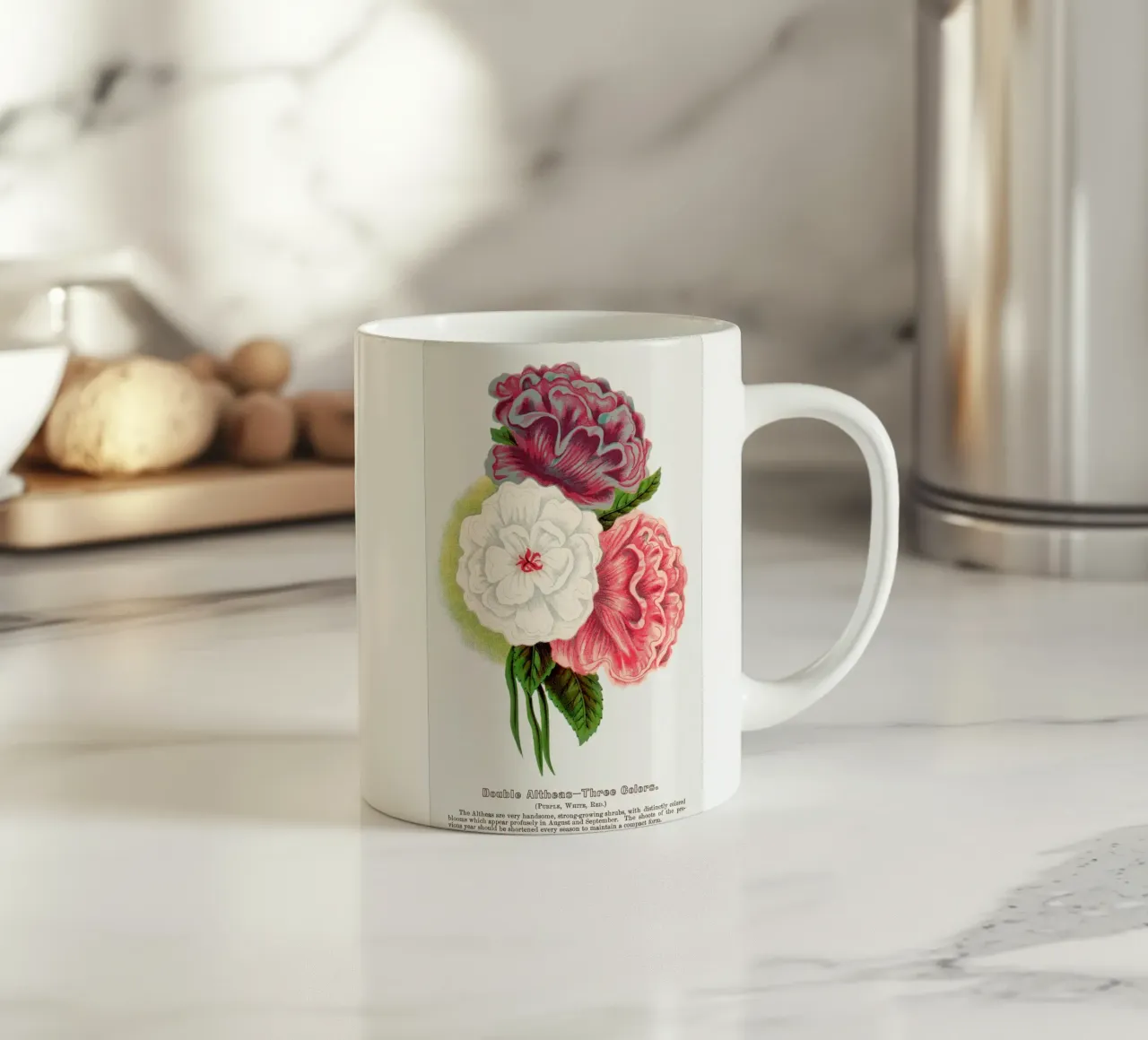 Double Althea in 3 colors tazza in ceramica da vintageshop