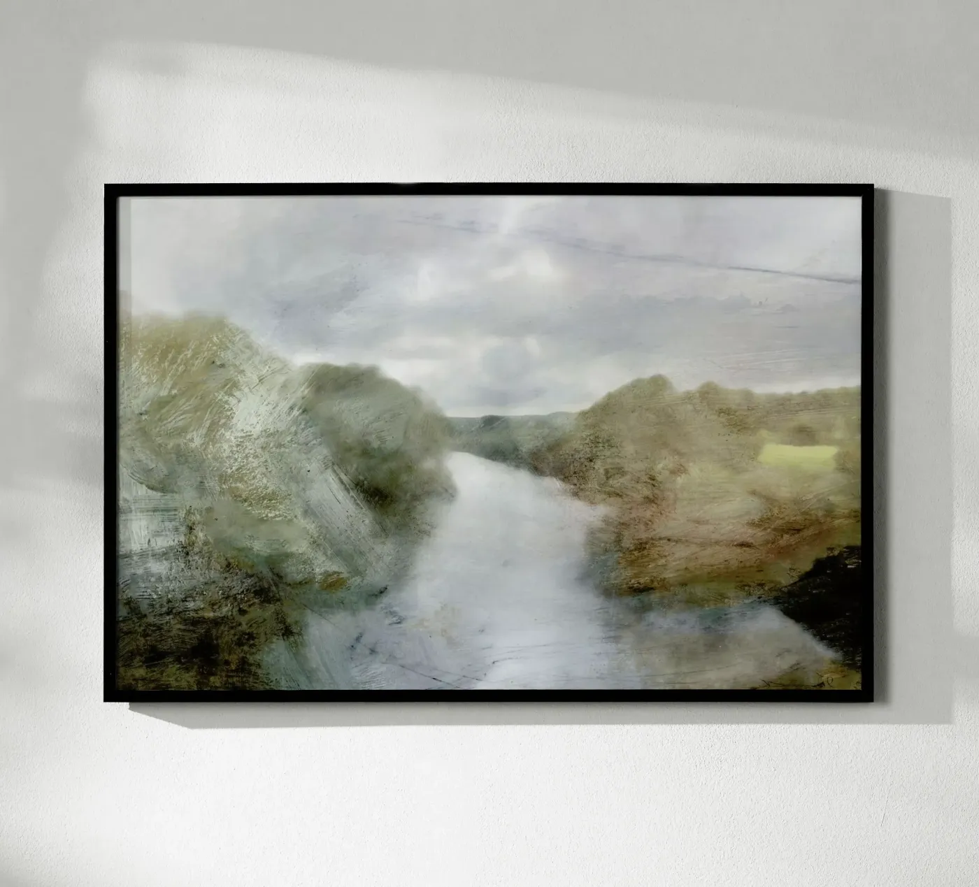 Riverside Poster von Dan Hobday