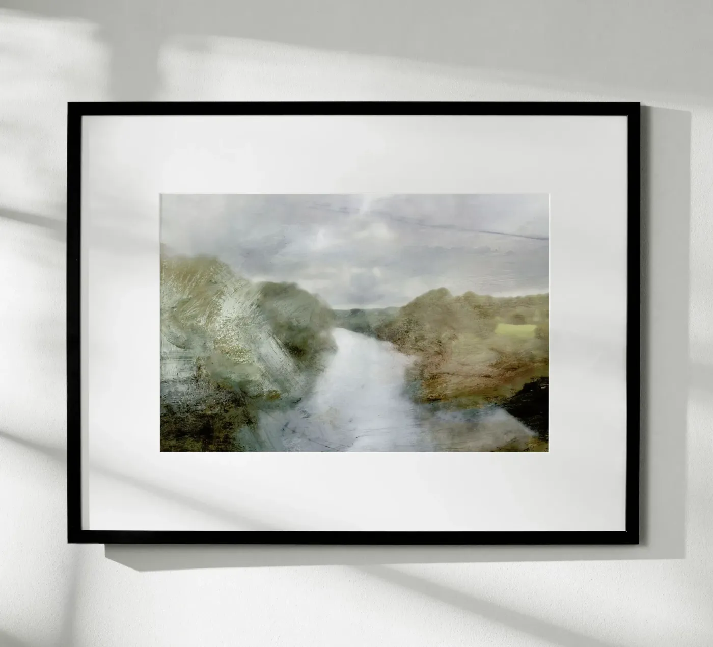 Riverside Poster von Dan Hobday