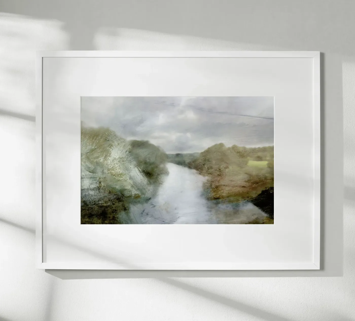 Riverside Poster von Dan Hobday