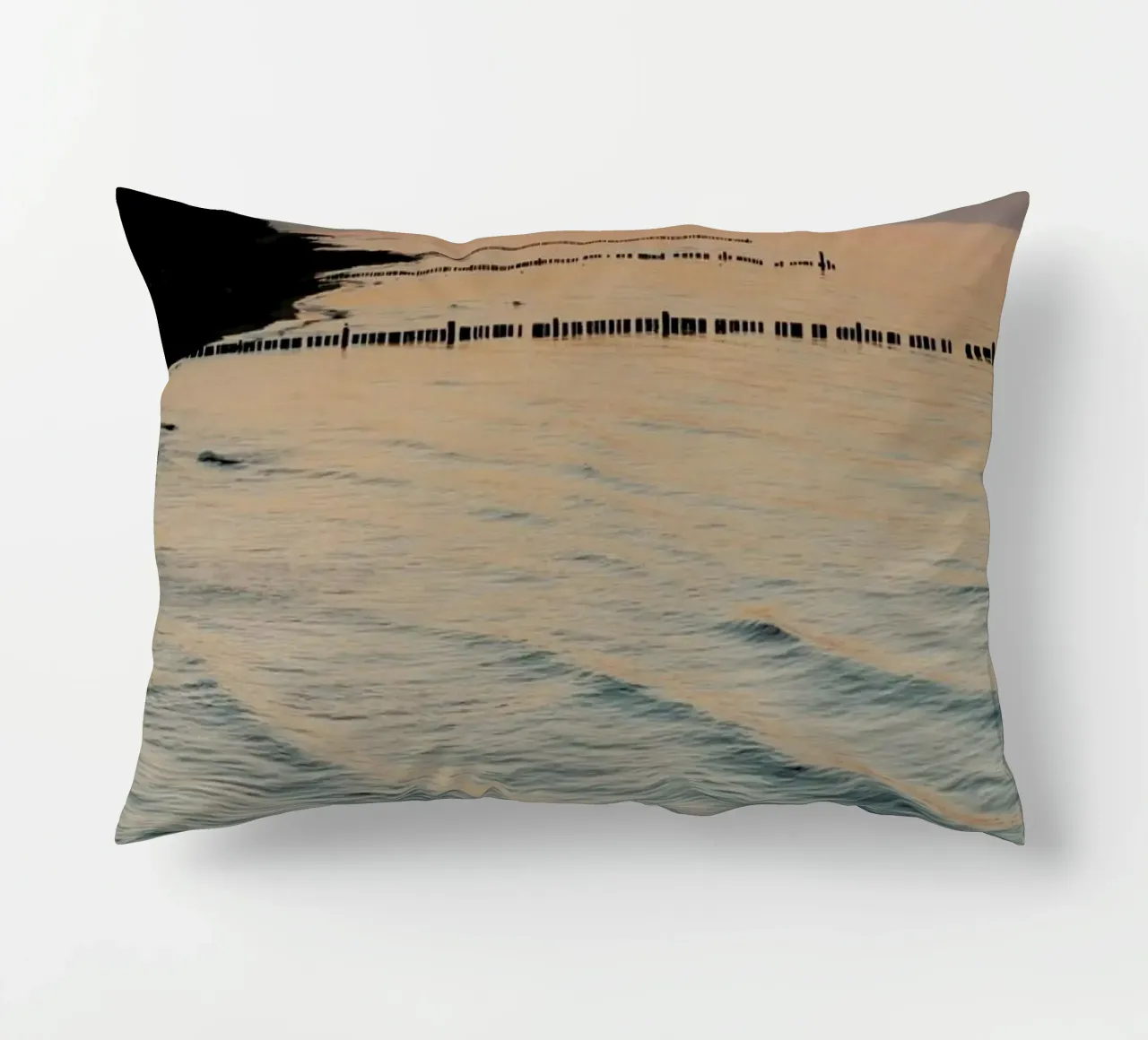 Sundown Seaside cuscino da Sebastian Hilgetag