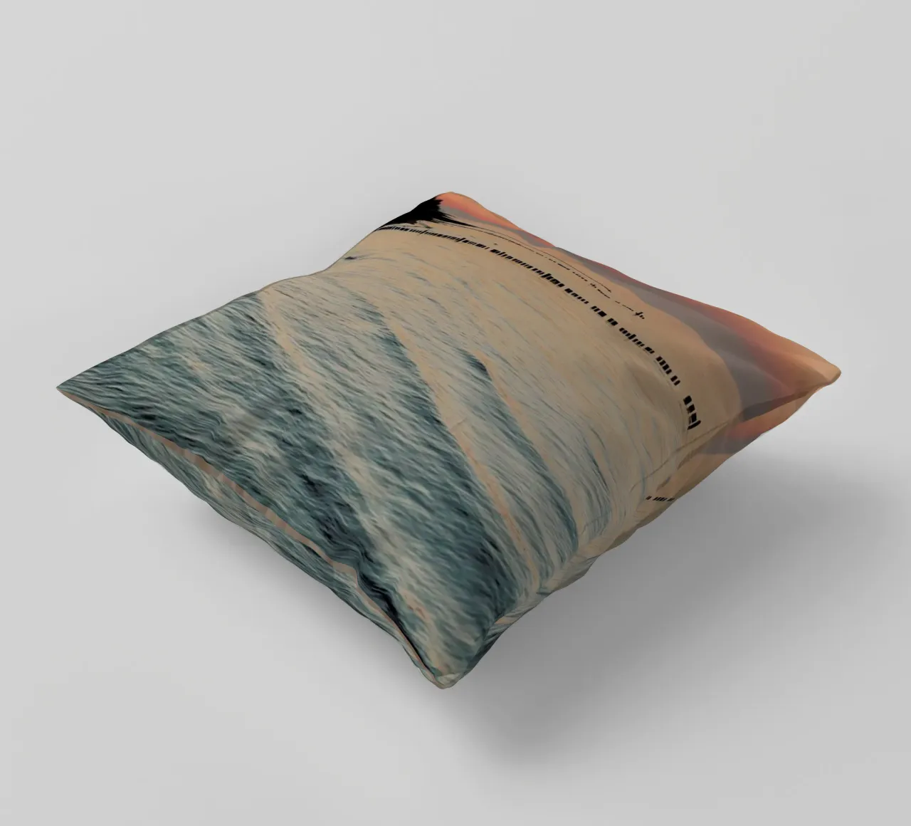 Sundown Seaside cuscino da Sebastian Hilgetag