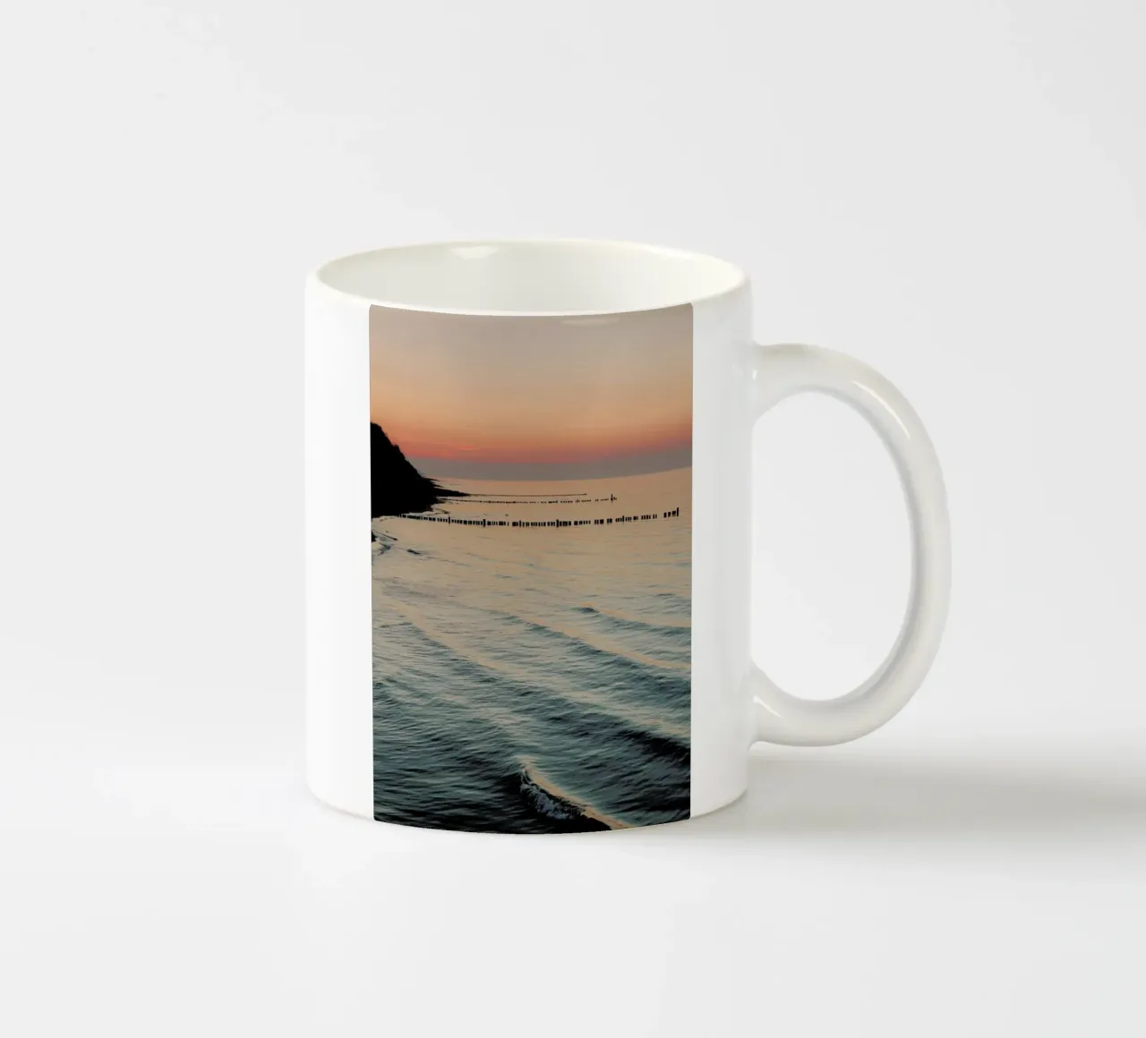 Sundown Seaside tazza in ceramica da Sebastian Hilgetag