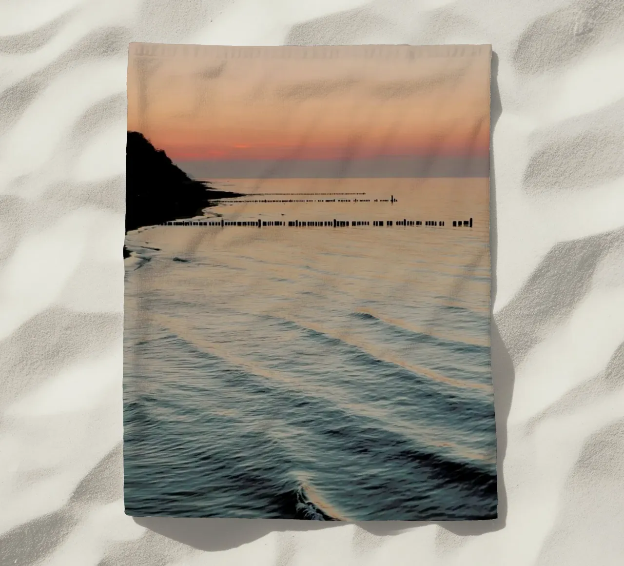 Sundown Seaside telo mare da Sebastian Hilgetag