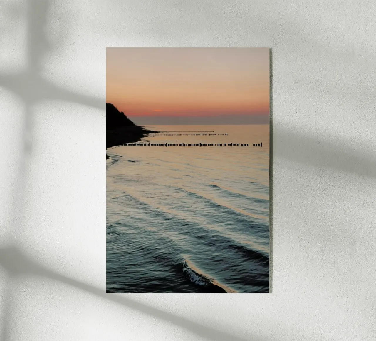 Sundown Seaside plexiglass da Sebastian Hilgetag