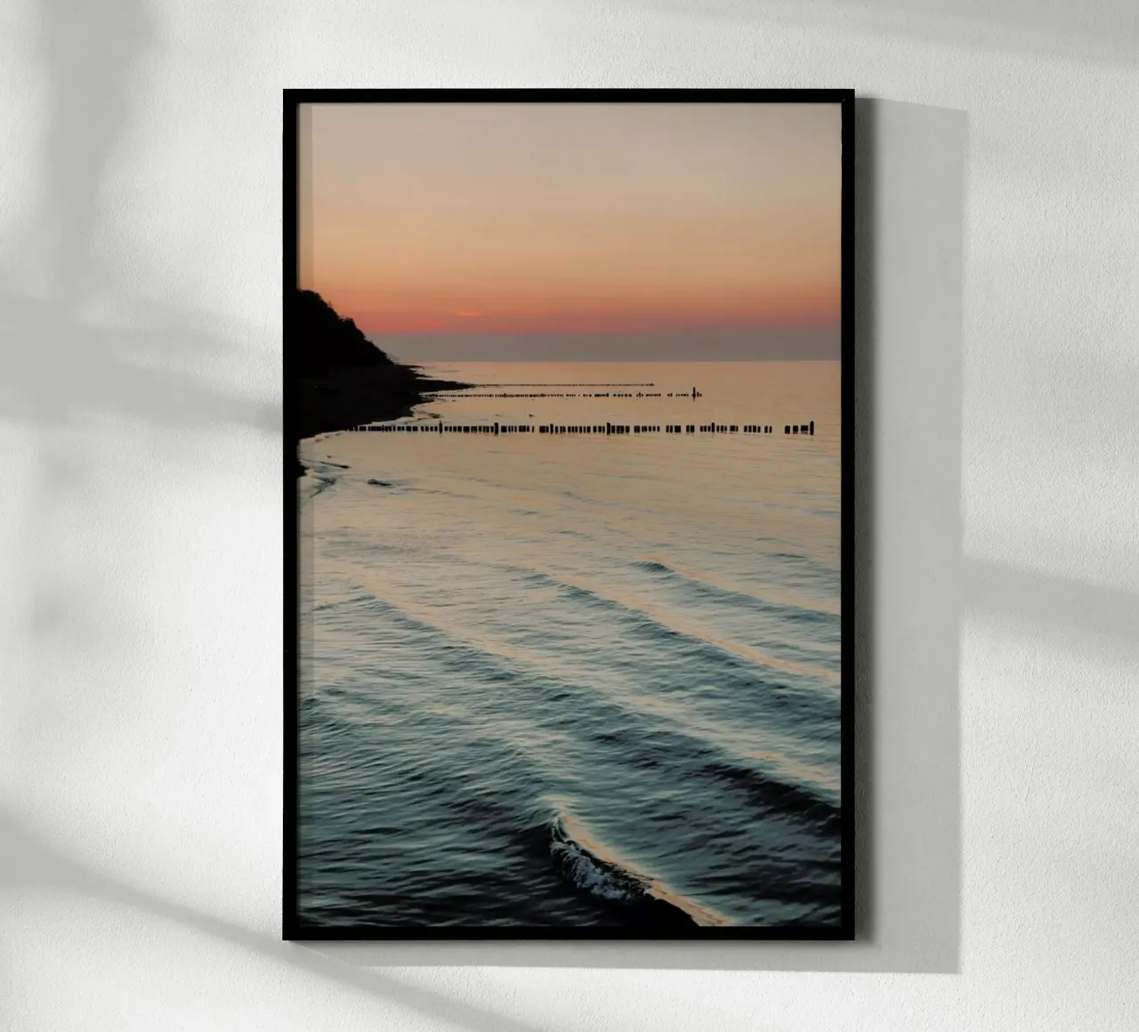 Sundown Seaside carta hahnemühle da Sebastian Hilgetag