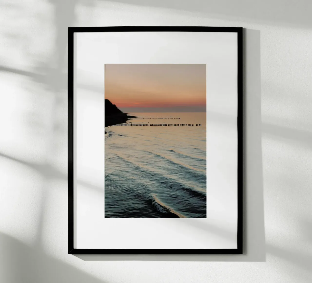 Sundown Seaside carta hahnemühle da Sebastian Hilgetag