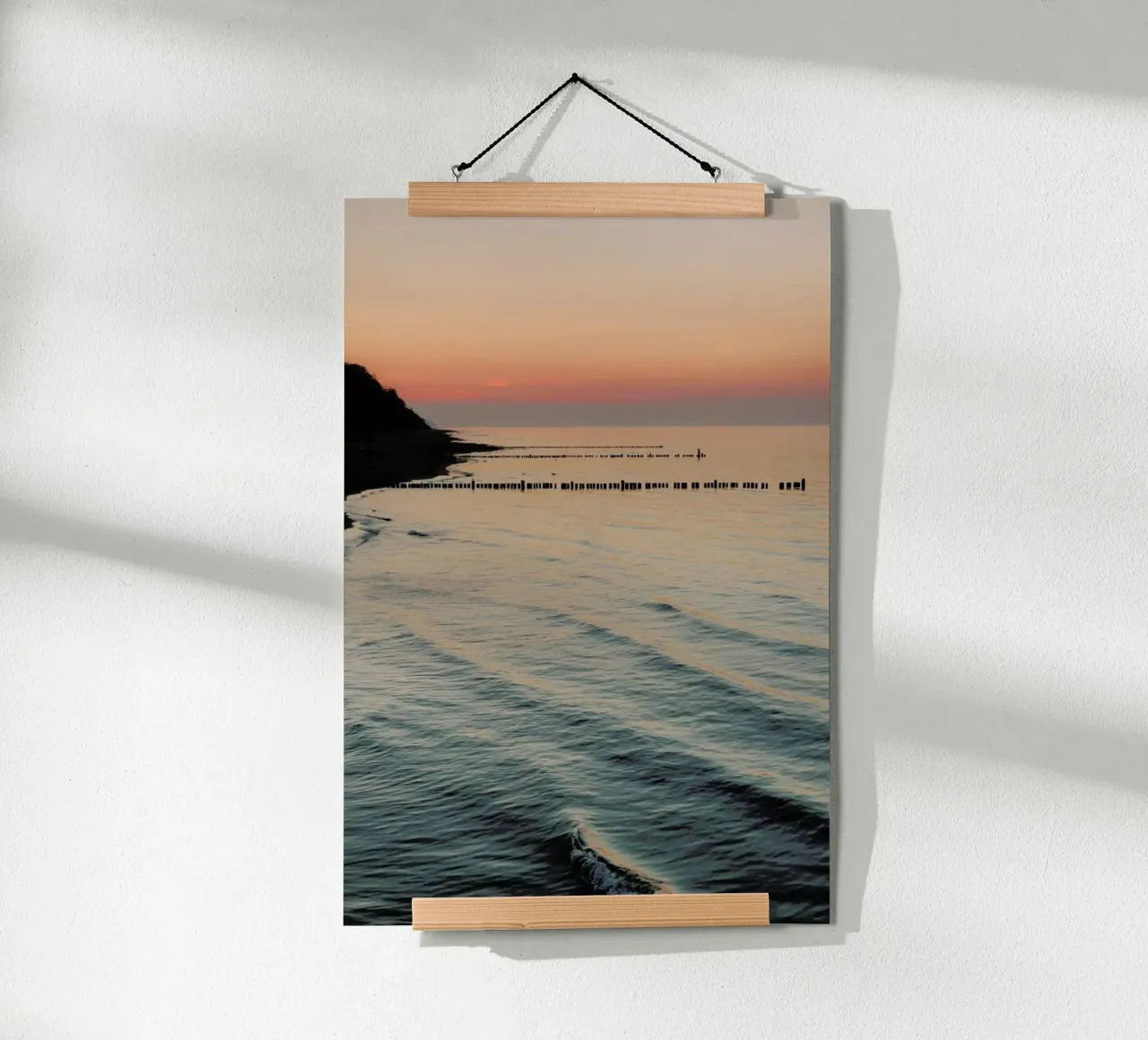 Sundown Seaside carta hahnemühle da Sebastian Hilgetag