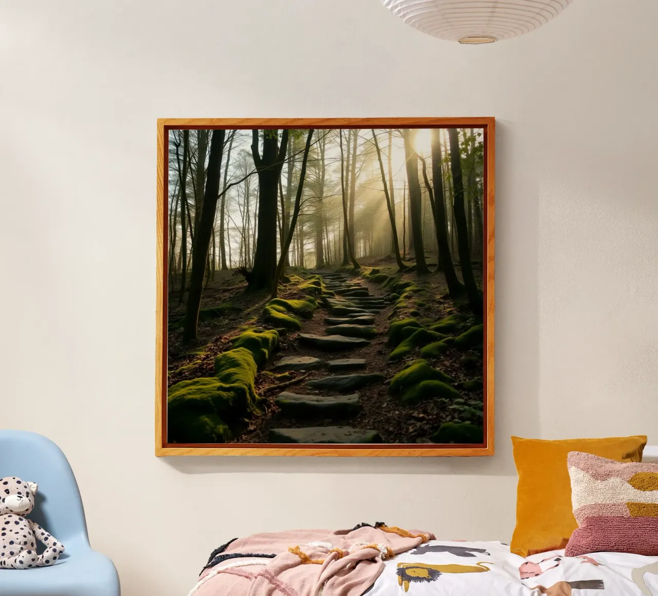 Paesaggio etereo plexiglass da PhotoVibe Decor