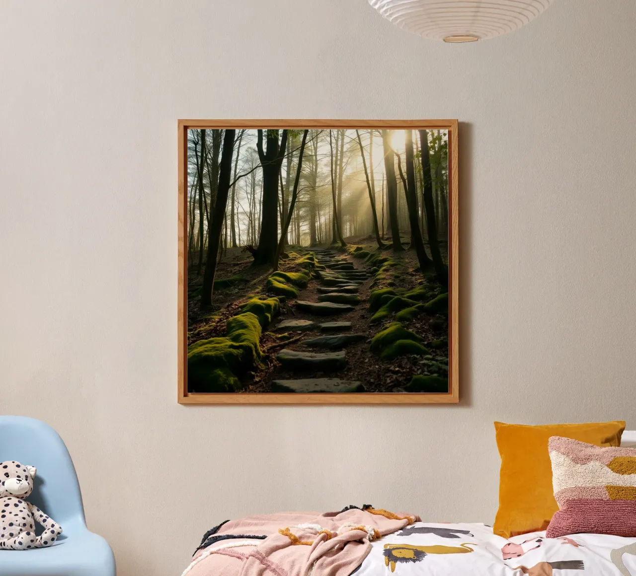 Paesaggio etereo alluminio dibond da PhotoVibe Decor