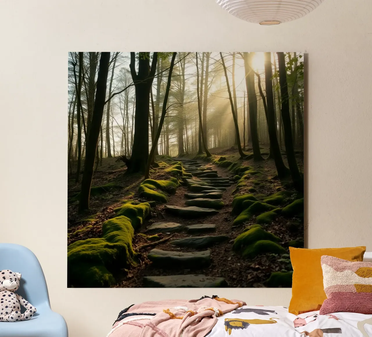 Paesaggio etereo alluminio dibond da PhotoVibe Decor