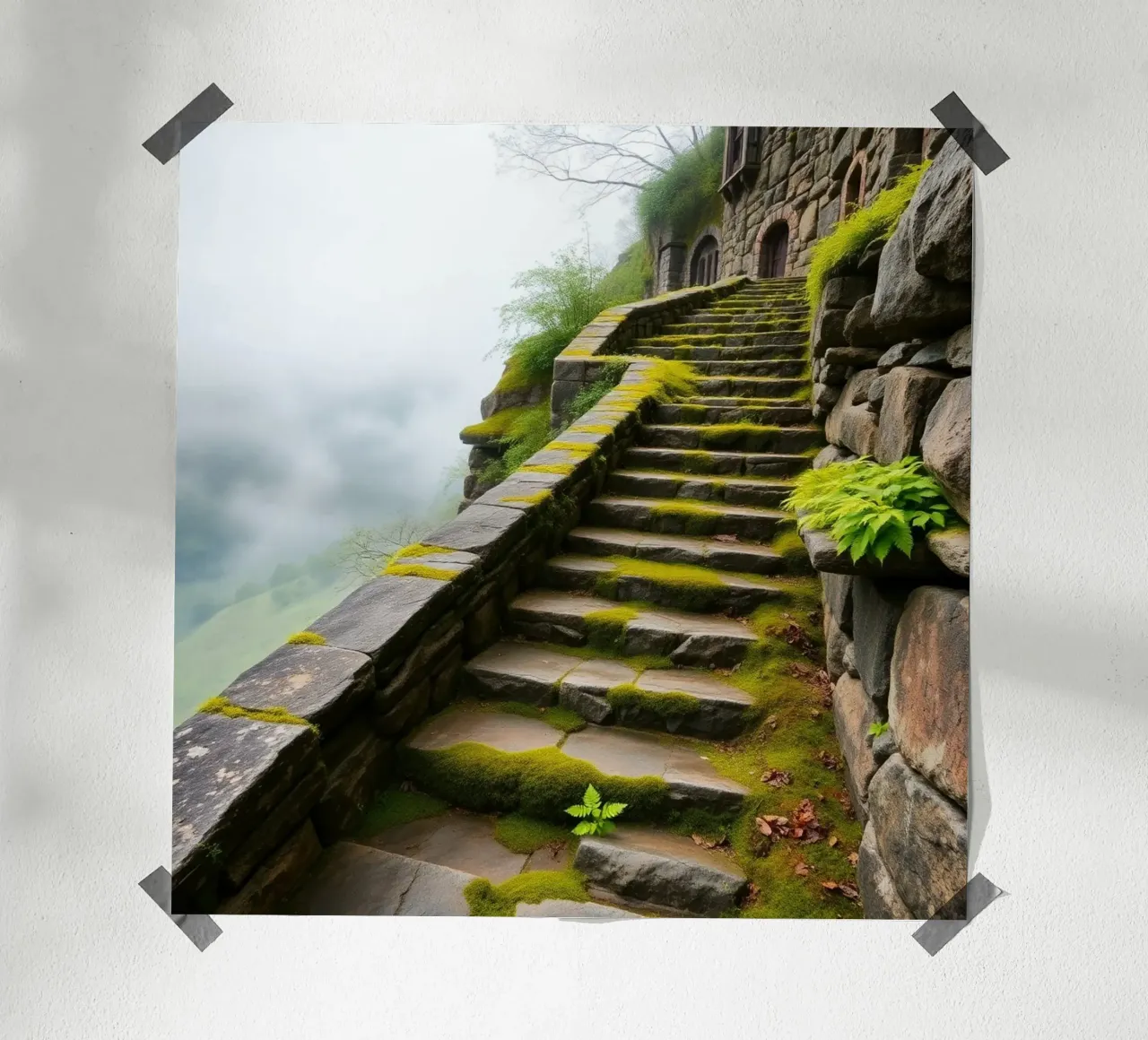 Paesaggio etereo carta hahnemühle da PhotoVibe Decor