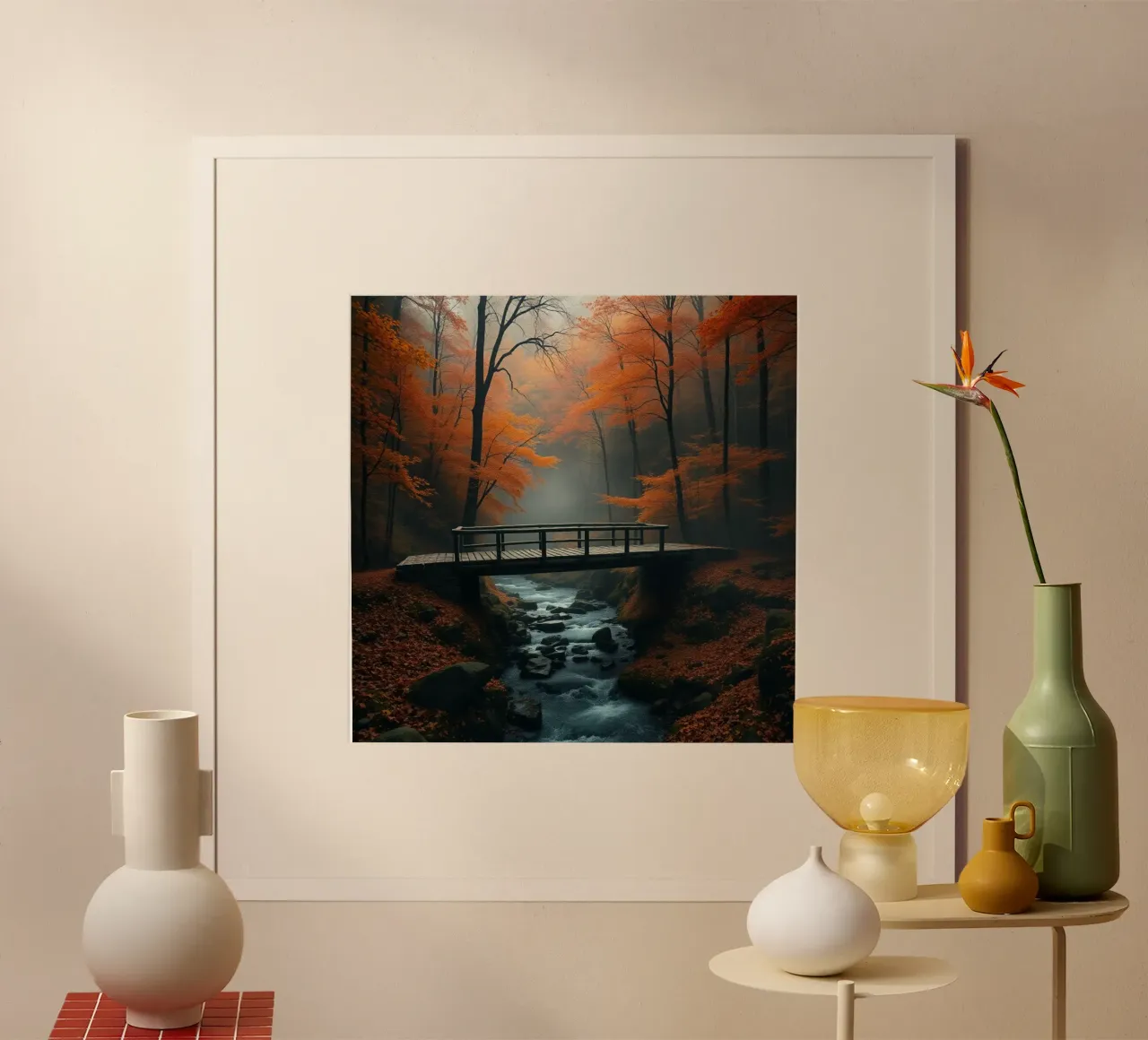 Paesaggio etereo carta hahnemühle da PhotoVibe Decor