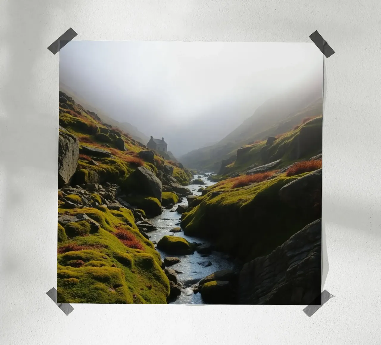 Paesaggio etereo poster da PhotoVibe Decor