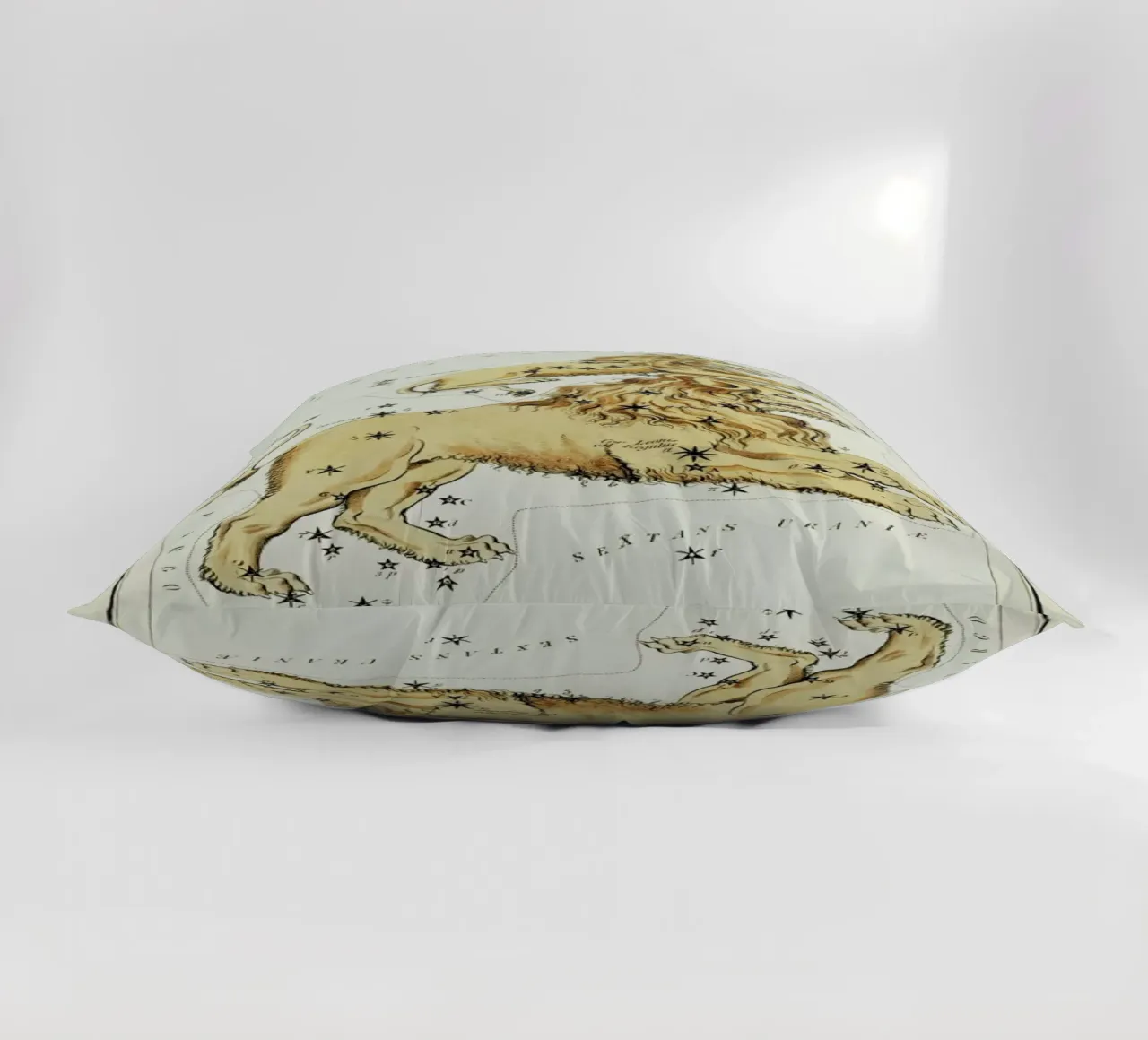Leo Major and Leo Minor cuscino da Vintage by JUNIQE
