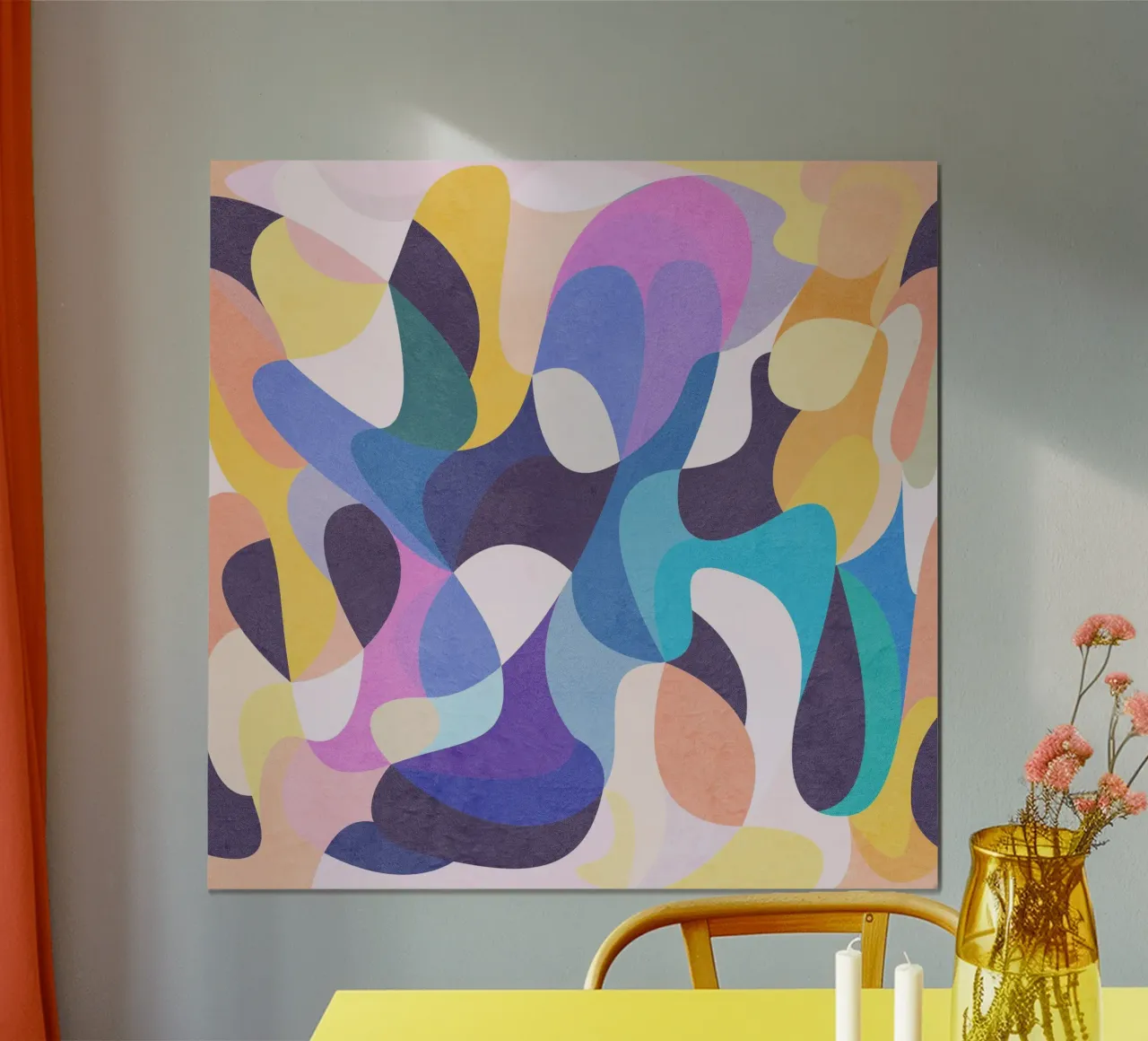 Flowing State poster by Abstract 888