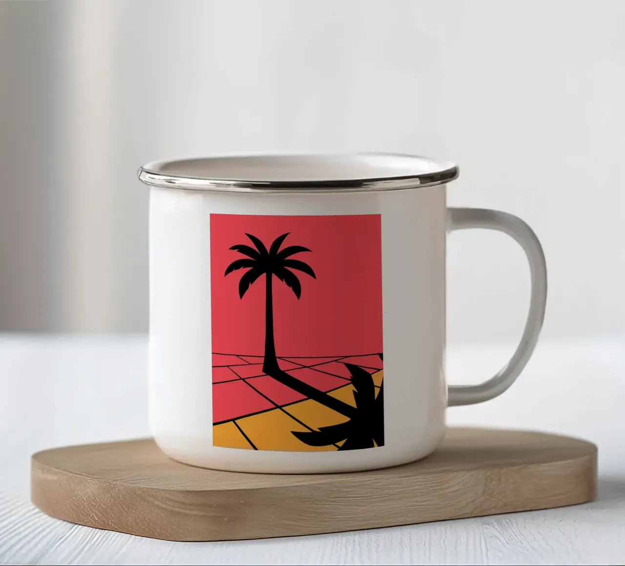 Neon Tropic tazza in smalto da SMPLE