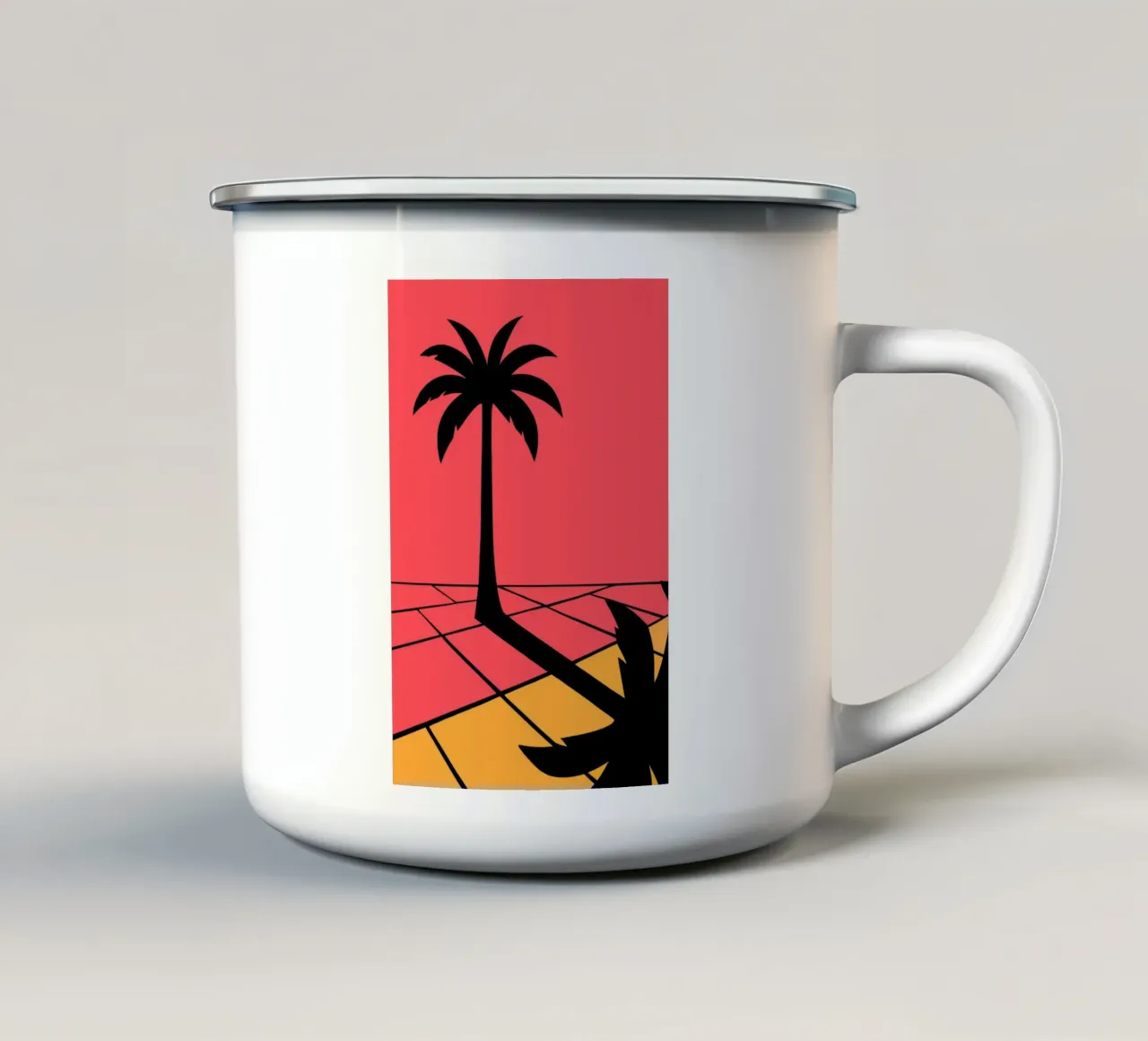 Neon Tropic tazza in smalto da SMPLE