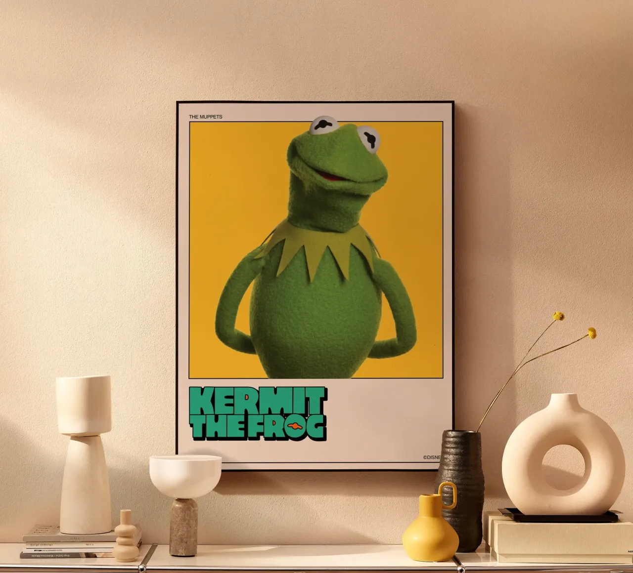 Kermit the frog plexiglass da The Muppets