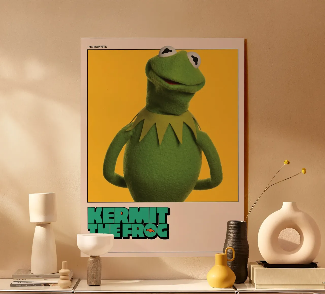 Kermit the frog plexiglass da The Muppets