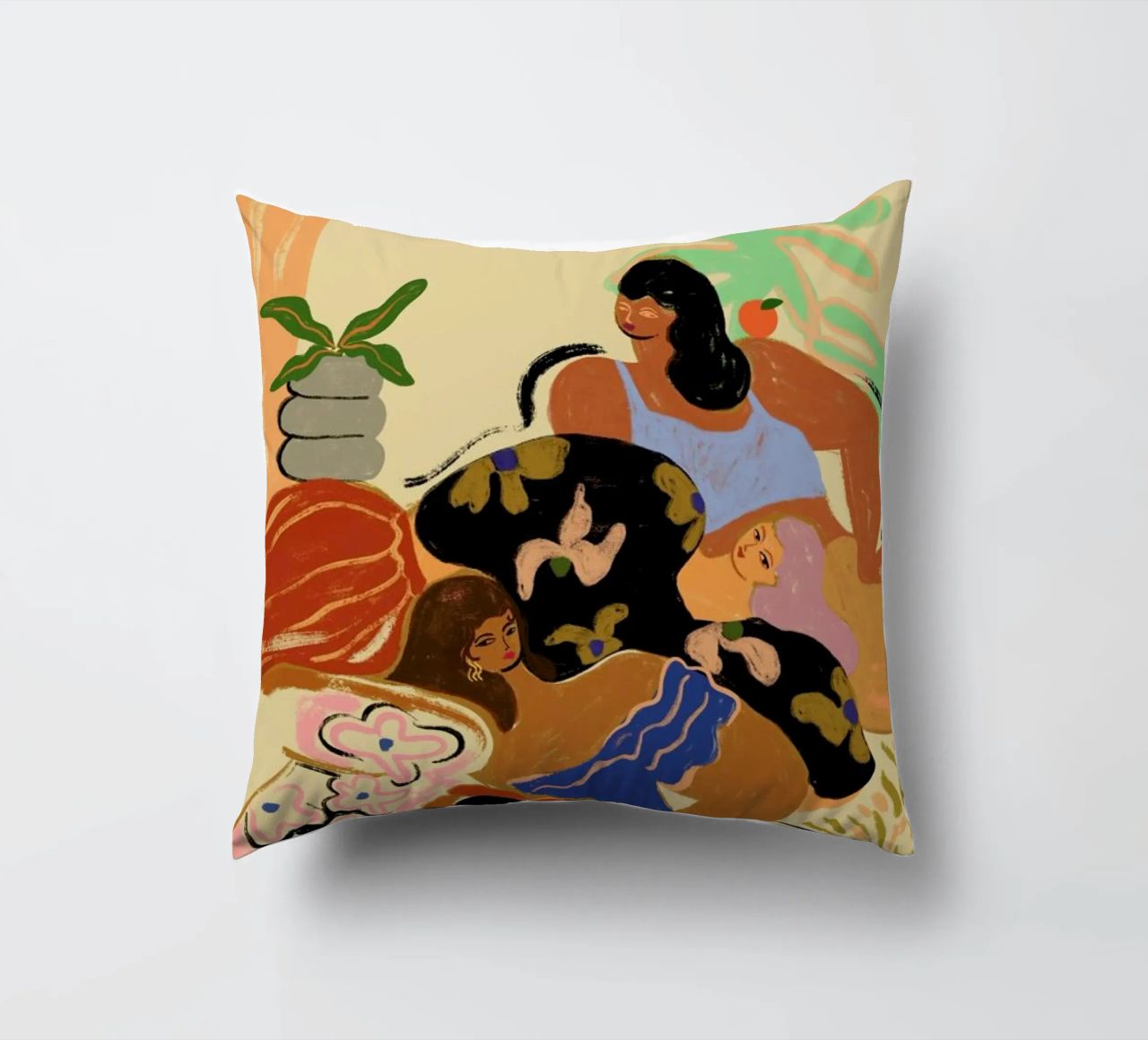 Cozy Wozy decorative cushion by Arty Guava