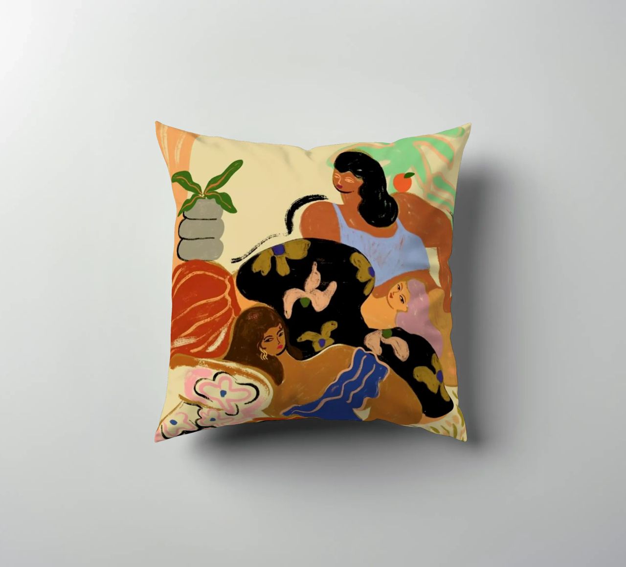 Cozy Wozy decorative cushion by Arty Guava