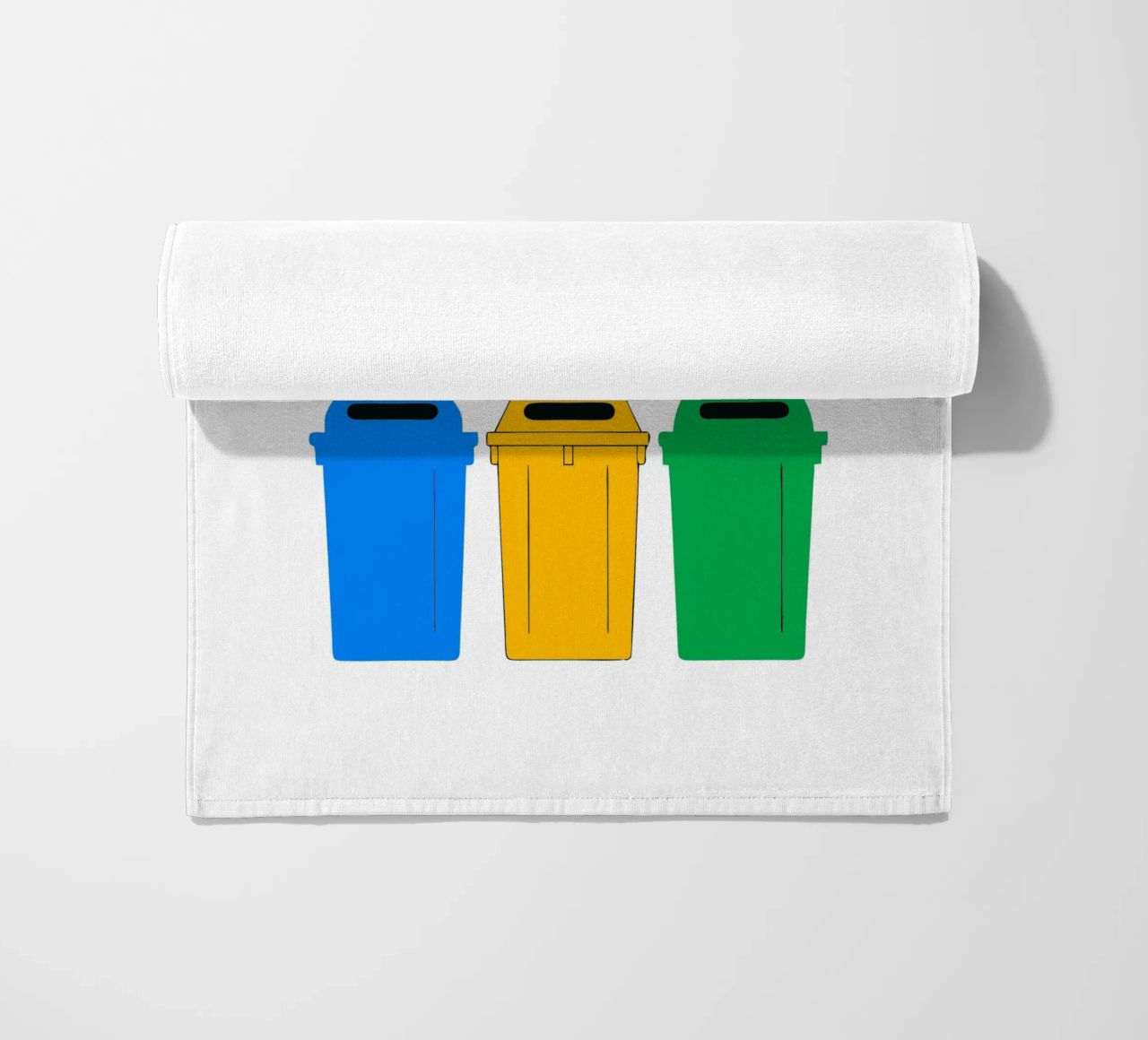 Arcobaleno e nuvole telo mare da OUR SHOP