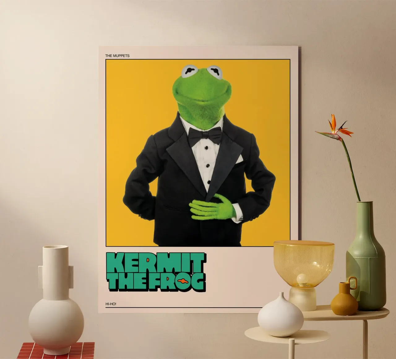 Kermit the Frog II alluminio dibond da The Muppets