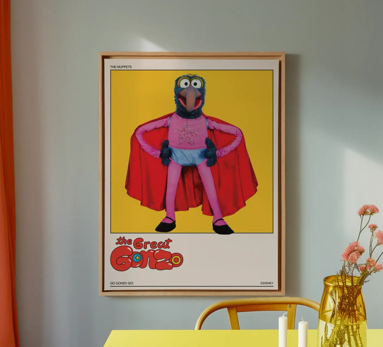 The Great Gonzo tela con Cornice a cassetta da The Muppets