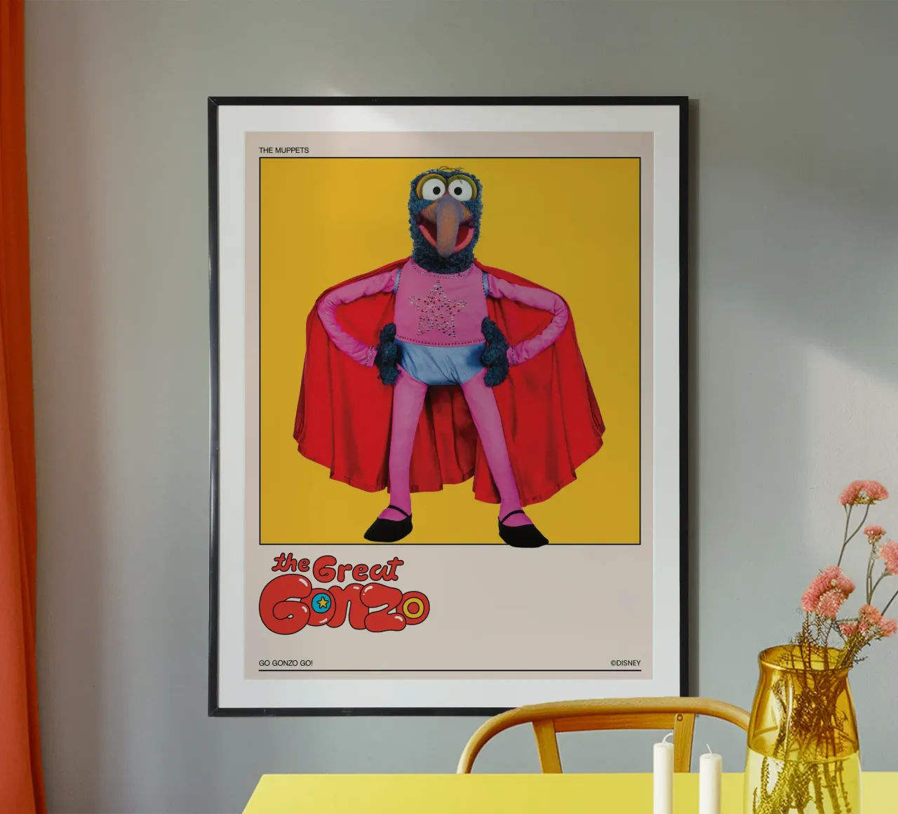 The Great Gonzo poster con telaio in plastica da The Muppets