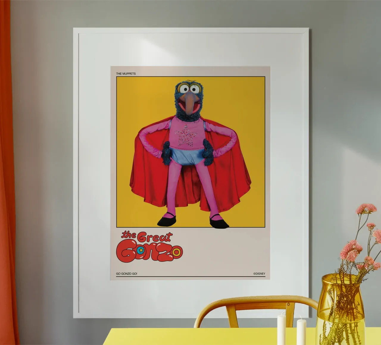 The Great Gonzo poster con telaio in plastica da The Muppets