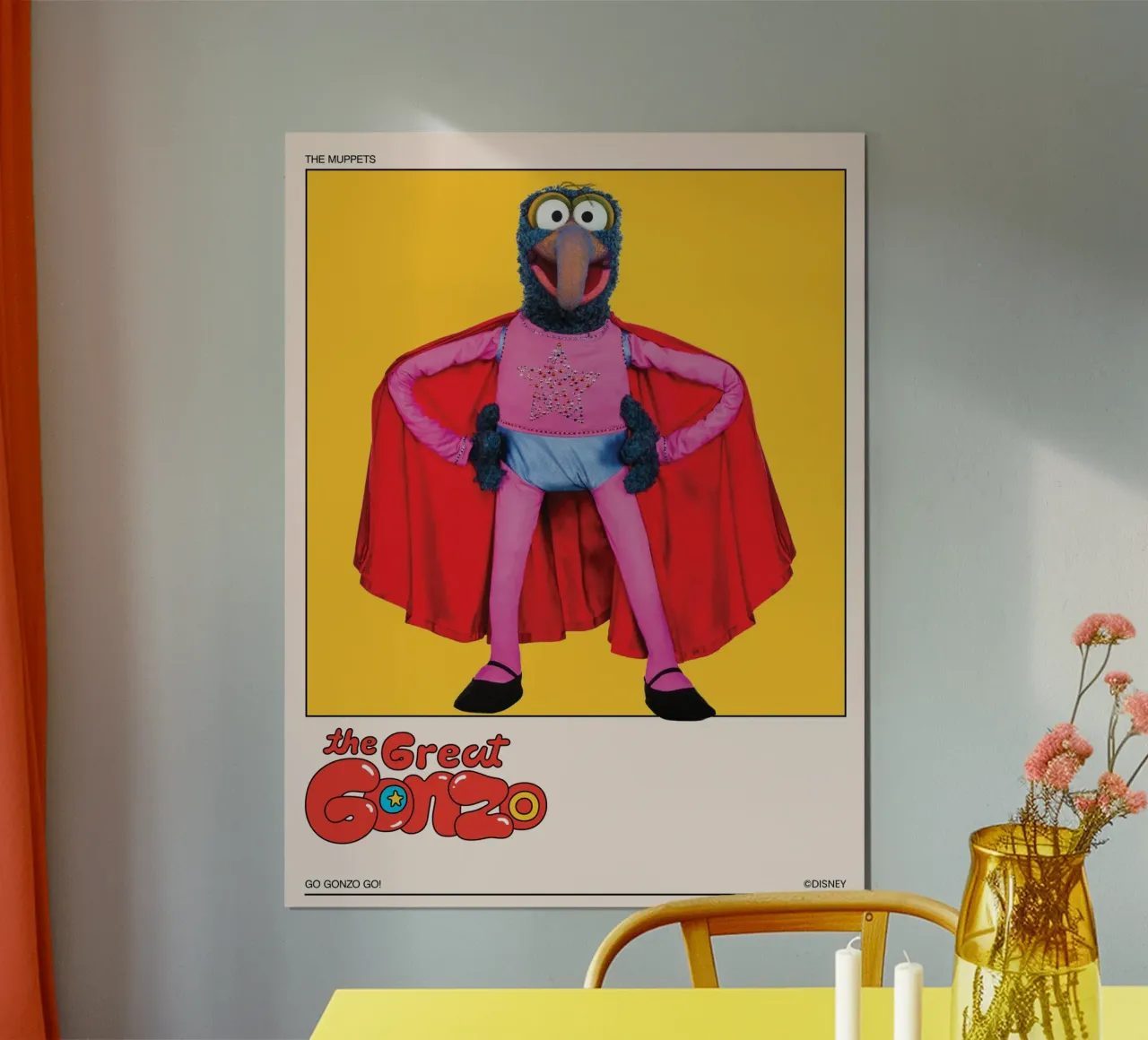 The Great Gonzo poster con telaio in plastica da The Muppets