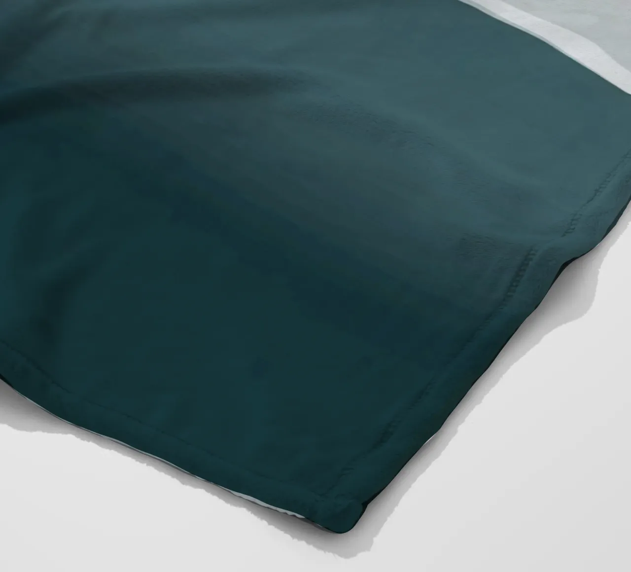 Arctic silence - Reykjavik on the edge of the void fleece blanket by Affiches Minimalistes