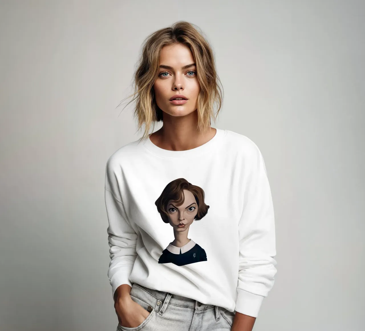 Anya Taylor Joy felpa da Rob Art | Illustration