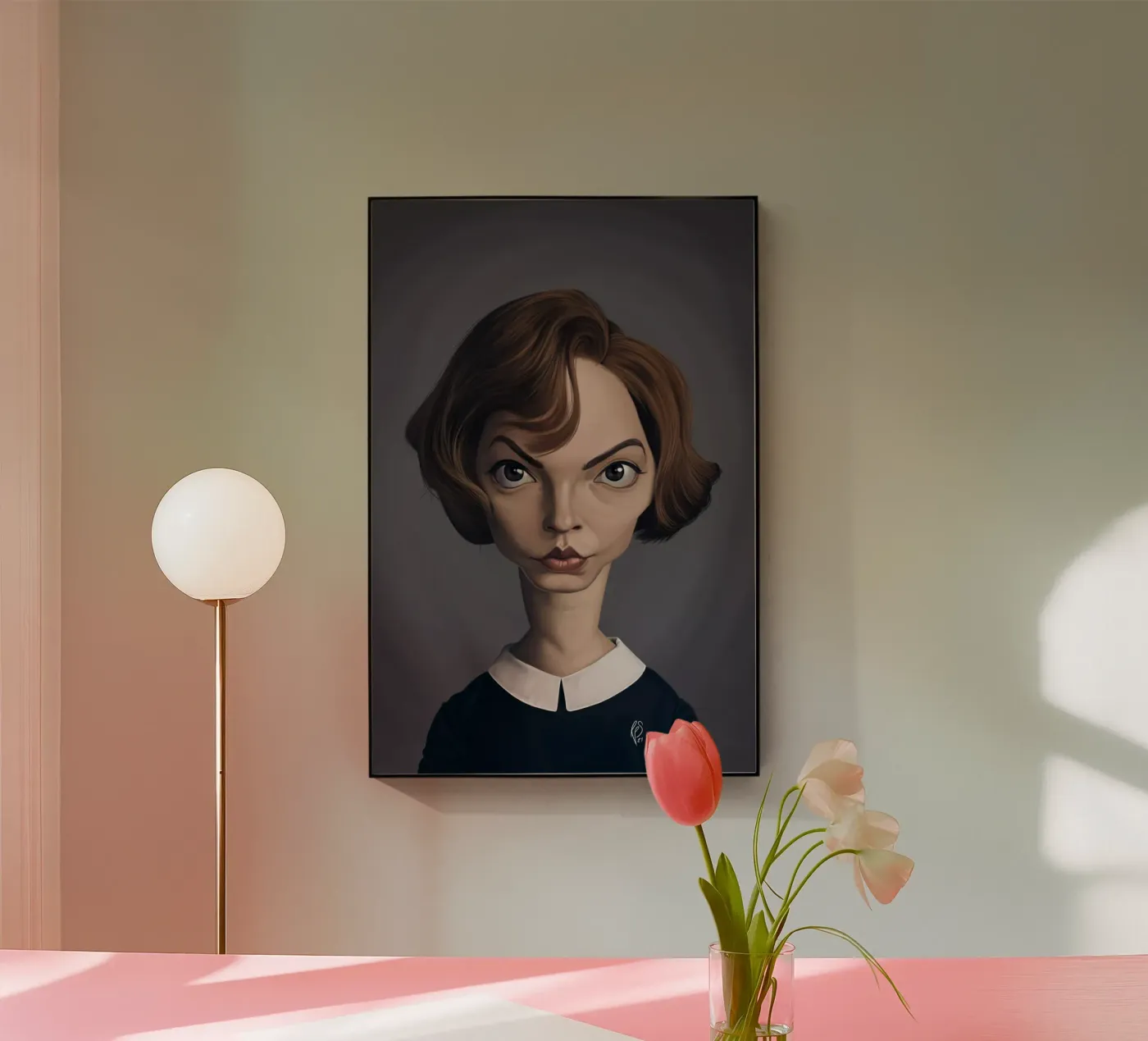 Anya Taylor Joy plexiglass da Rob Art | Illustration