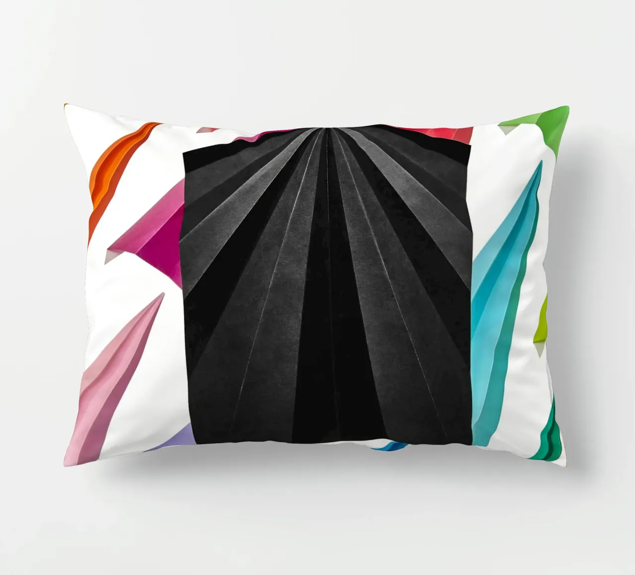 The Unfolded Airplane cuscino da Kyla Elaine
