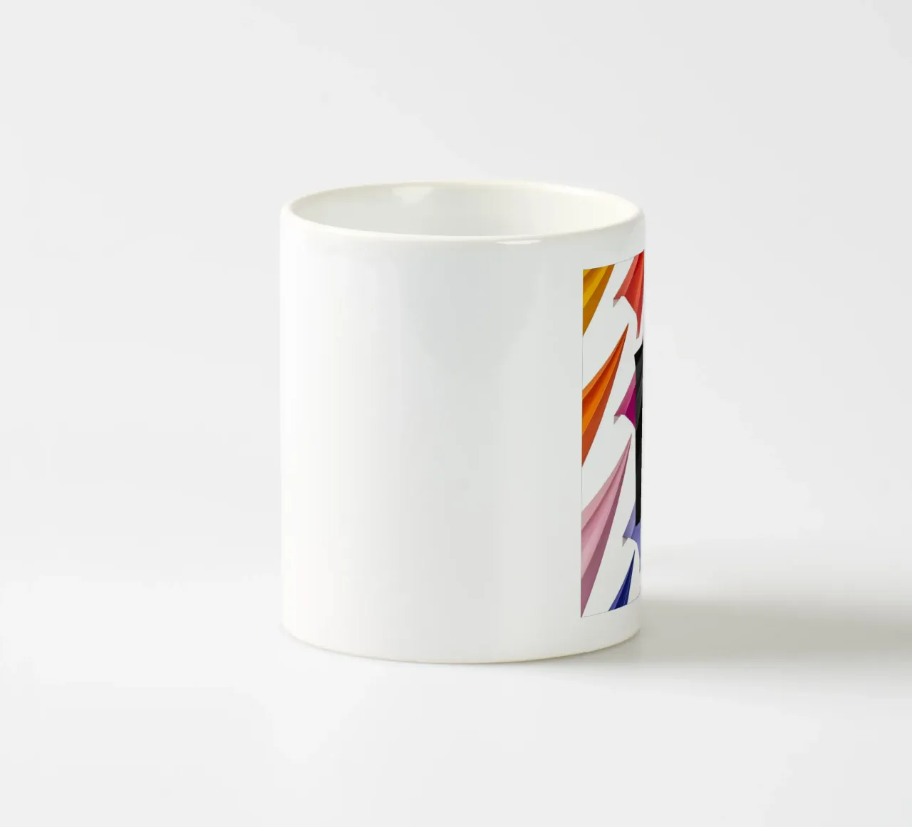 The Unfolded Airplane tazza in ceramica da Kyla Elaine