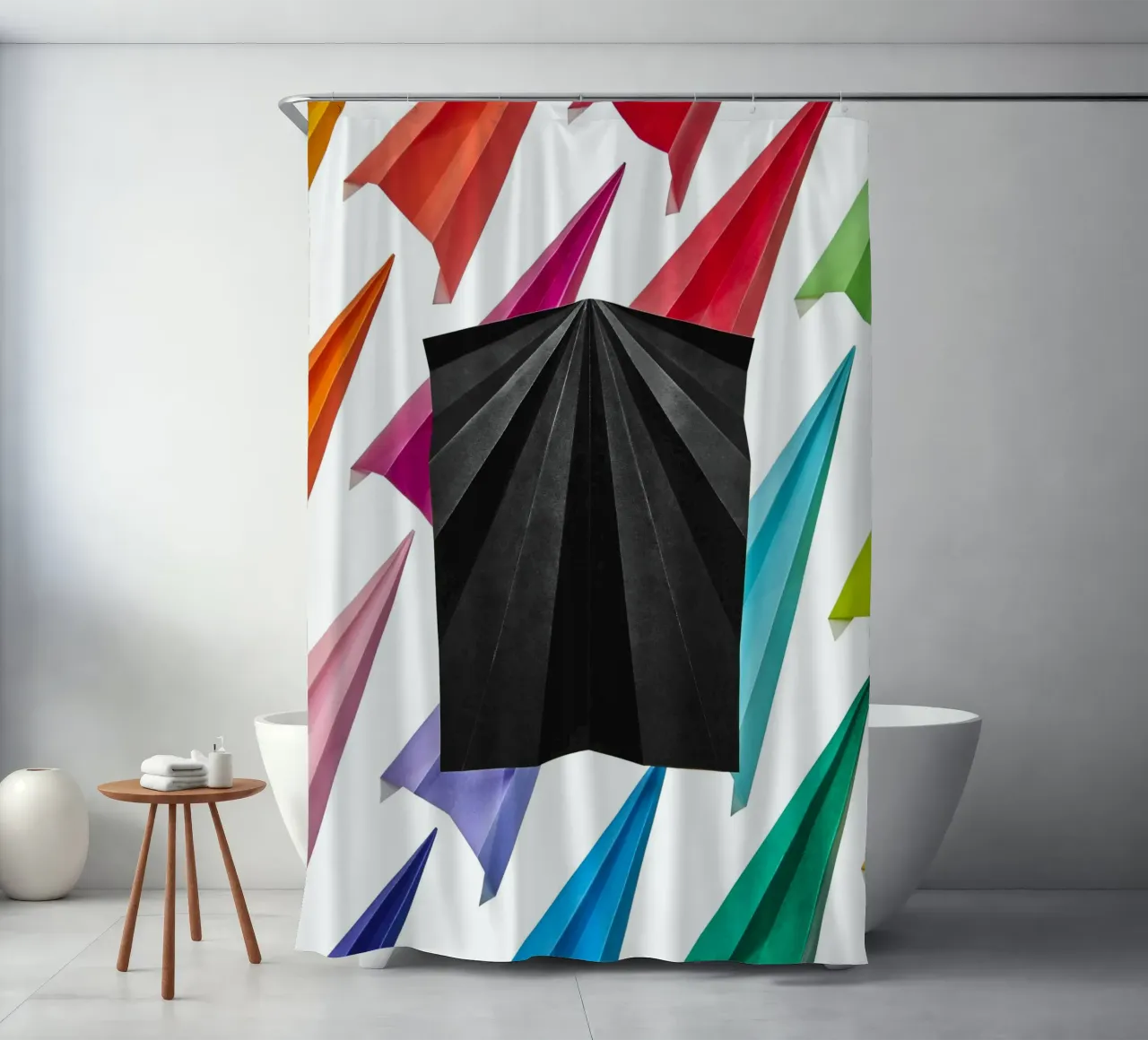 The Unfolded Airplane tenda da doccia da Kyla Elaine